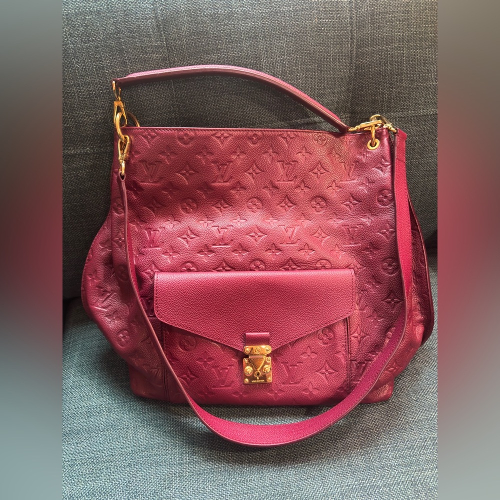 Louis Vuitton Hobo Métis Empreinte Shoulder Bag